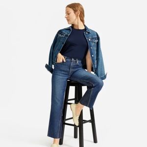 Everlane The Cheeky Bootcut Jean Classic Blue Wash 25 - NWOT